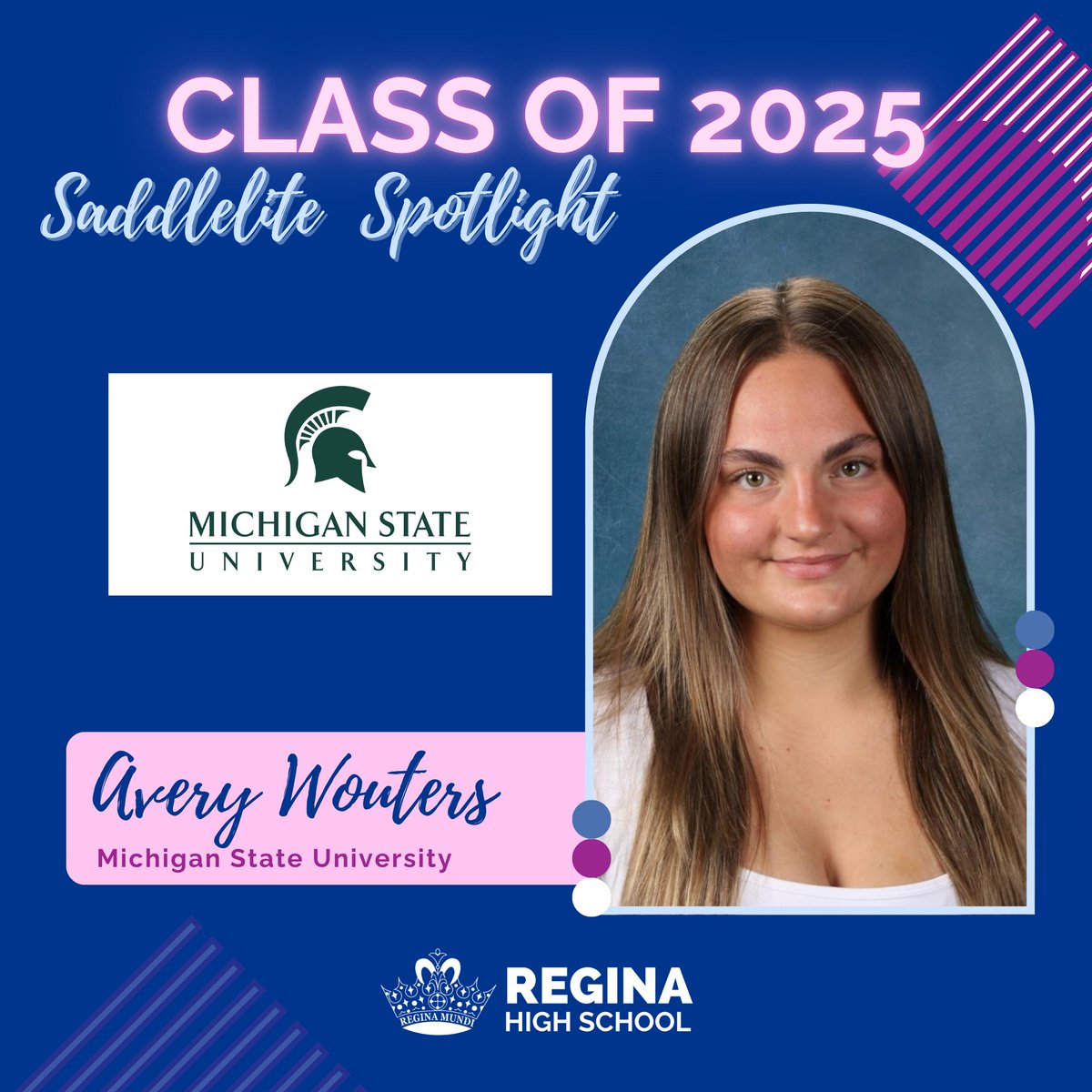 🎓Angelina Sorrentino
🎓Amanda Vushaj
🎓Avery Wouters

Congratulations, #Saddlelites! We wish you all the best in your future endeavors as #Spartans! May God bless you always!🙏

🎓Join us as we continue to celebrate our #2025Saddlelites and their amazing accomplishments! {2/2}