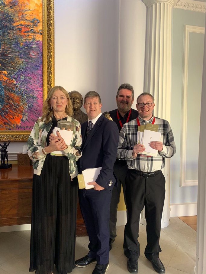 sjogcs's tweet image. We’re honoured to support President Michael D. Higgins and first lady Sabina Higgins at the Áras an Uachtaráin Garden Parties!
#inclusion #workexperience #intellectualdisabilities #intellectualdisabilityawareness