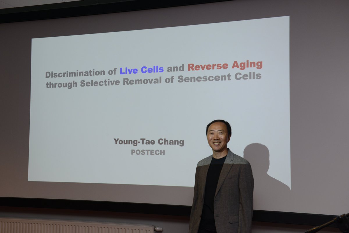 NenckiInstitute's tweet image. 𝐏𝐫𝐨𝐟. 𝐘𝐨𝐮𝐧𝐠-𝐓𝐚𝐞 𝐂𝐡𝐚𝐧𝐠 (Professor of chemistry at Pohang University of Science and Technology (POSTECH) and Associate Director under Kim Kimoon at the Center for Self-assembly and Complexity at the Institute for Basic Science located on the POSTECH campus) gave…