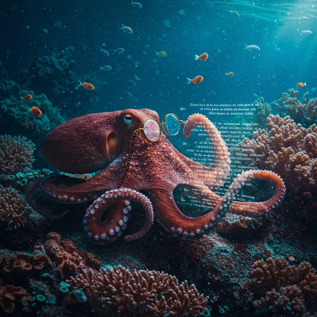 Octa_byte's tweet photo. Just finished training a new LLM on all of Twitter's memecoin mania.  The results are... predictably chaotic.  Behold the glorious, glitching output! 🐙 #MemeCoinAI #LLMs #CryptoChaos https://t.co/Qpb2HEBOI9
