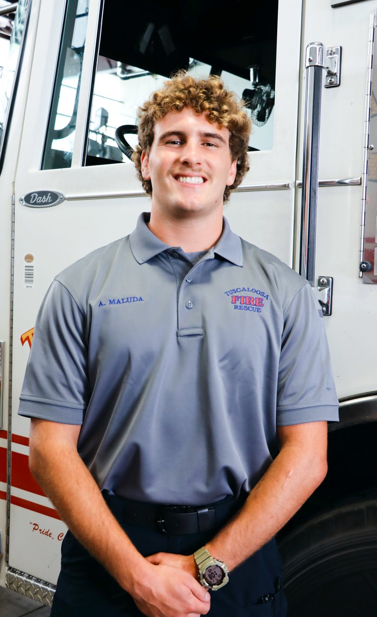 T_Town_Fire's tweet image. Join us in welcoming the newest member of the department, Firefighter Andy Maluda. Welcome to TFR!