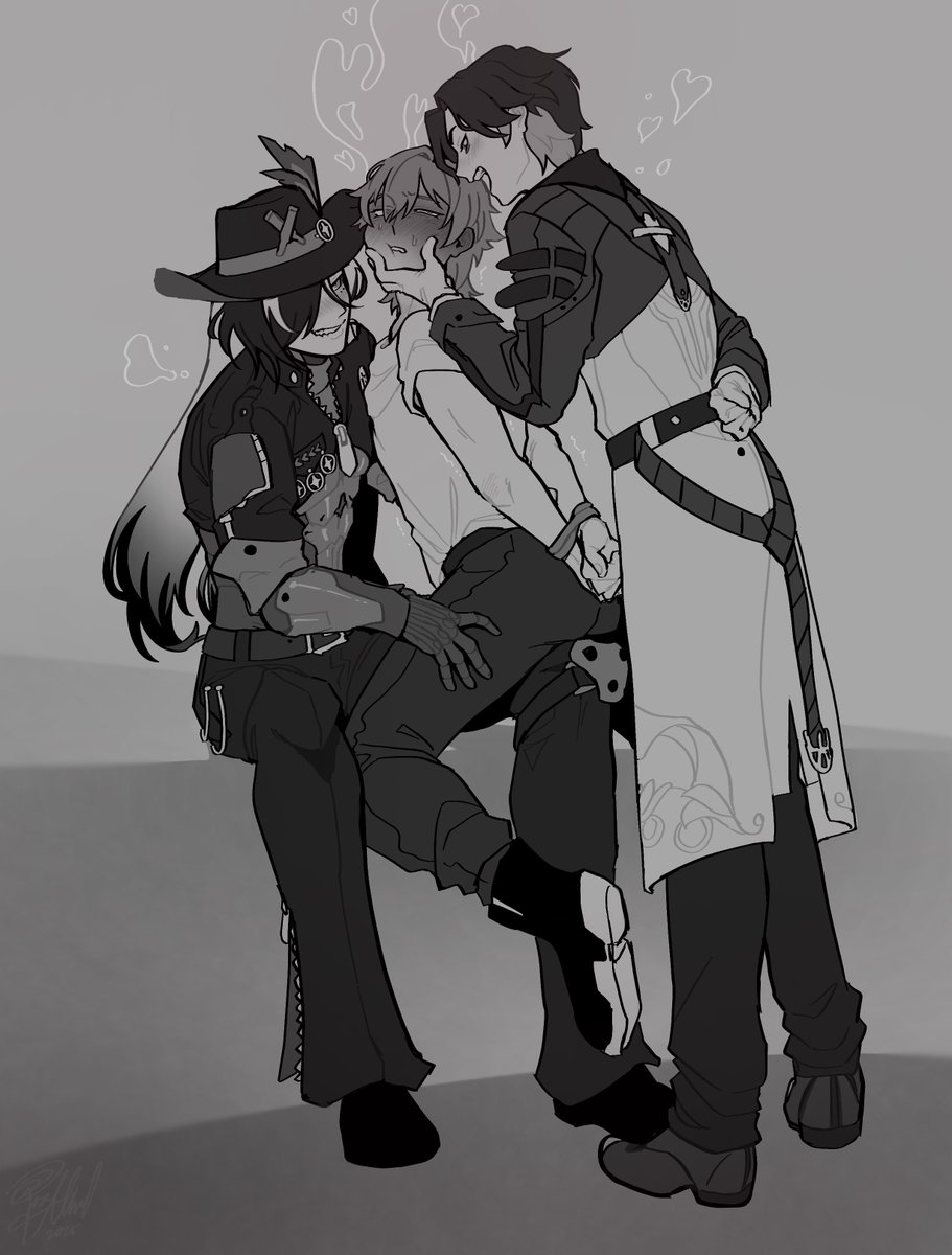 dailyrecacae's tweet photo. My commissioned art is heree! Definitely make my day happier after crying so much thinking abt the 3.4 quest..
Forget that, kudos to @/RoseAhmad07 for drawing these wonderful art! (Not tagging them fr becuz i commissioned them via my main acc)
#recacae #bootcae #caelus https://t.co/gELt7Mf2BW