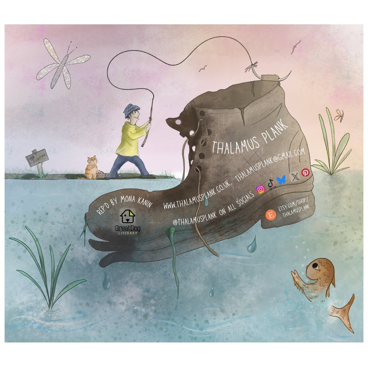 Thalamus Plank (@thalamusplank) on Twitter photo Happy #kidlitartpostcard day (July!) 🌼
Thalamus Plank here, author/illustrator for picture books fiction, non-fiction and black and white illos.
Rep'd by <a href="/KaninMona/">Mona Kanin/ Lit Agent</a> of
<a href="/GreatDogLit/">Great Dog Literary</a> 🐶
thalamusplank.co.uk
Looking forward to working with you! 🤗
#kidlit
#illustration Happy #kidlitartpostcard day (July!) 🌼
Thalamus Plank here, author/illustrator for picture books fiction, non-fiction and black and white illos.
Rep'd by <a href="/KaninMona/">Mona Kanin/ Lit Agent</a> of
<a href="/GreatDogLit/">Great Dog Literary</a> 🐶
thalamusplank.co.uk
Looking forward to working with you! 🤗
#kidlit
#illustration
