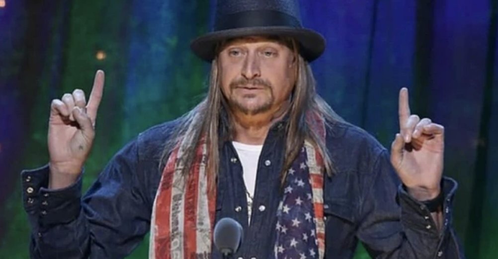 Remember y'all, leave out beer and cigarettes for Kid Rock tonight or he won't leave you any fireworks under the BBQ Grill.