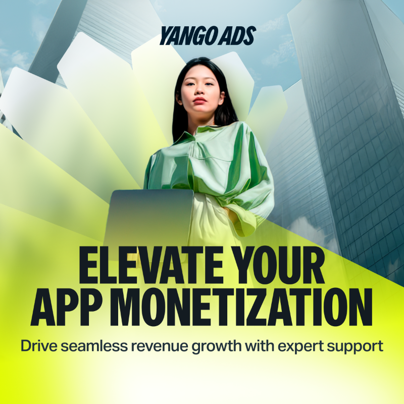 YangoAds's tweet photo. Get ready to see your business grow. We already are ✨ 

Our AdTech tools open doors to new markets, innovative formats and active revenue streams. Whether you’re scaling an app or launching an ad campaign, we help you reach further and grow faster.