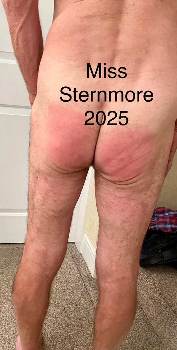 A spanked bottom #OTK