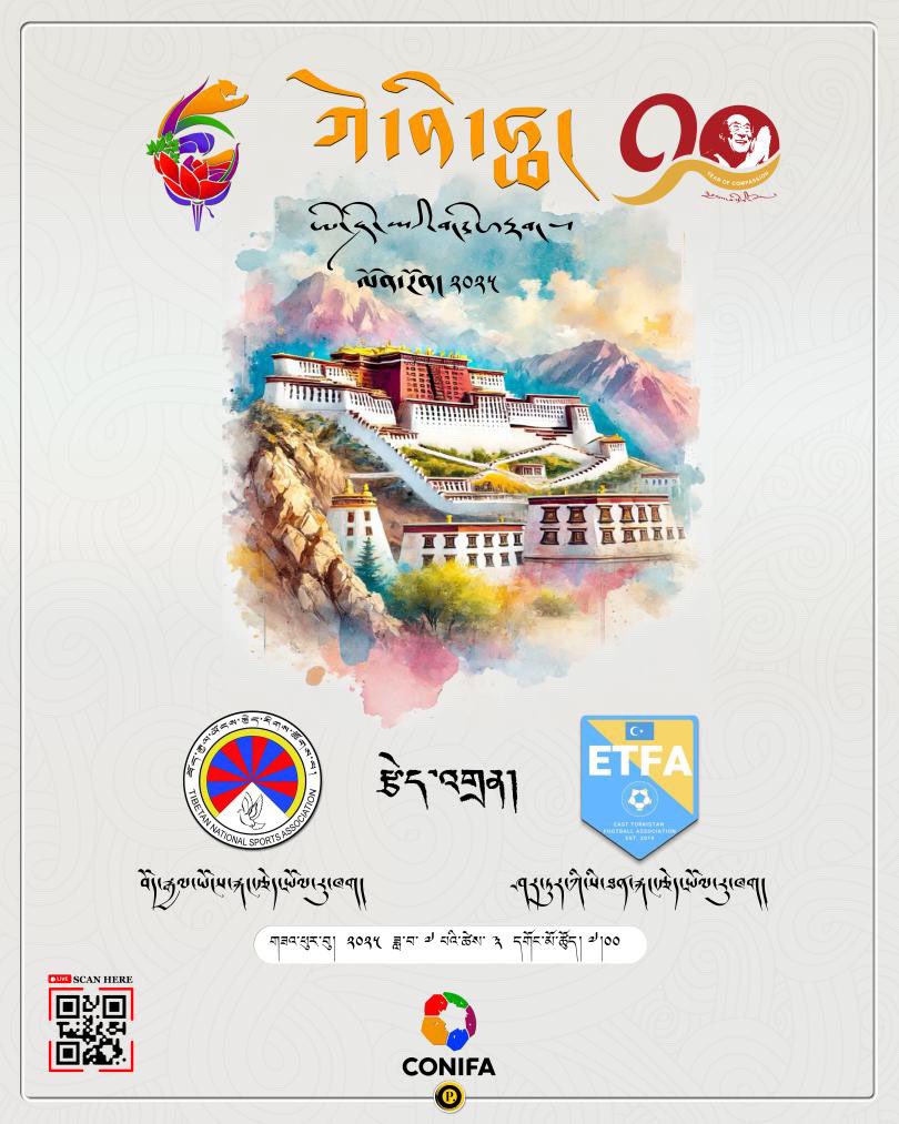 CONIFAOfficial's tweet image. 3 July 2025, Thursday โ Today's match between Tibet and East Turkistan determines which team advances to the Final Match against the 2023 CONIFA ASIA CUP Champions, Tamil Eelam, on Friday, 4 July.
