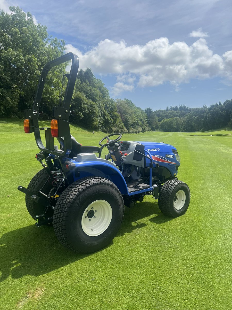 FergalInfo's tweet image. A New Iseki 5370 purchased by a local Golf Course ⛳️ this afternoon