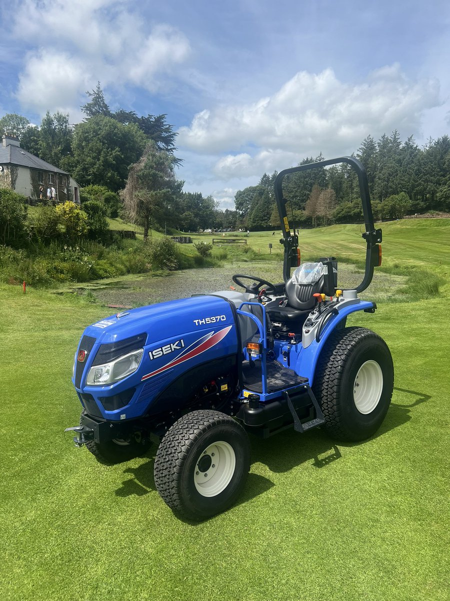 FergalInfo's tweet image. A New Iseki 5370 purchased by a local Golf Course ⛳️ this afternoon