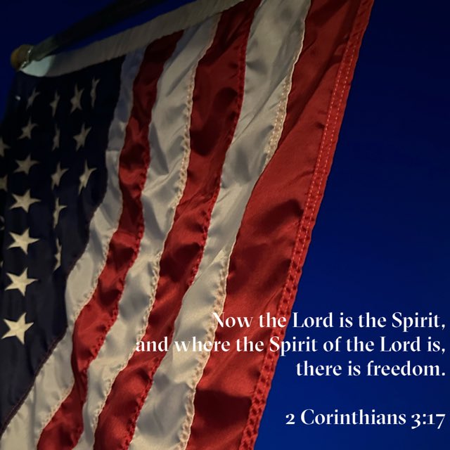 Now the Lord is the Spirit, and where the Spirit of the Lord is, there is freedom.

2 Corinthians 3:17