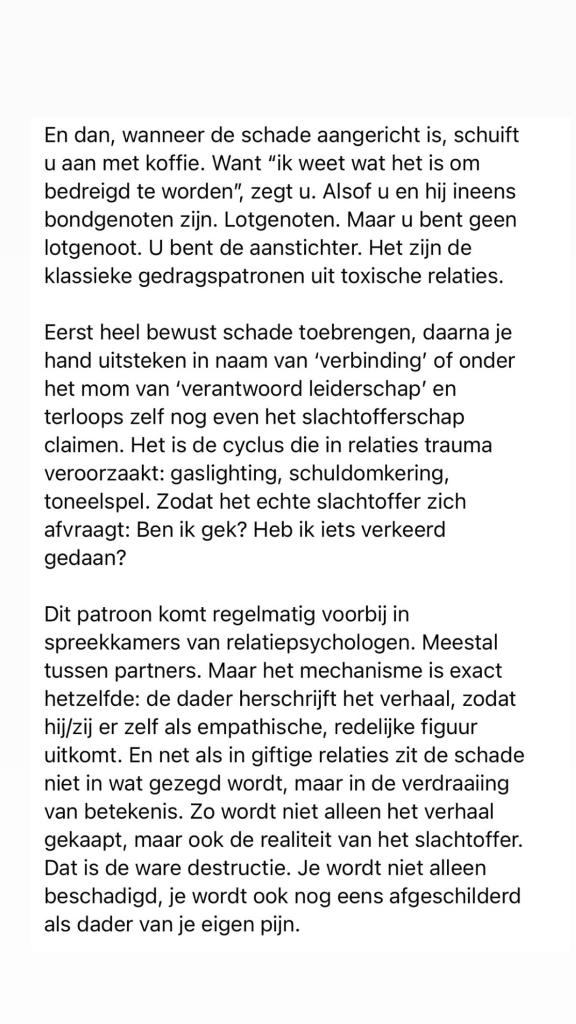 christae1's tweet photo. Wat een fantastische open brief speciaal voor @DilanYesilgoz en de @vvd  #DilanYesilgoz #DouweBob echt lezen! Briljant Geschreven door Annette van Bolhuis zij is relatiepsycholoog https://t.co/WpzZNCCWru