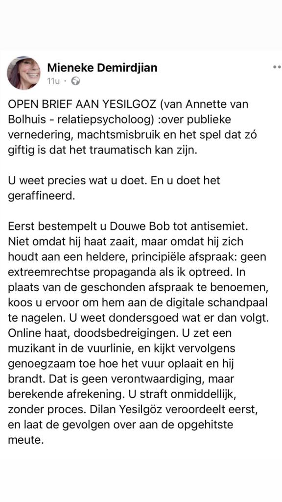 christae1's tweet photo. Wat een fantastische open brief speciaal voor @DilanYesilgoz en de @vvd  #DilanYesilgoz #DouweBob echt lezen! Briljant Geschreven door Annette van Bolhuis zij is relatiepsycholoog https://t.co/WpzZNCCWru
