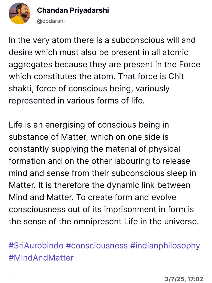 #SriAurobindo #Consciousness #ConsciousnessCreatesReality #philosophy #IndianPhilosophy
