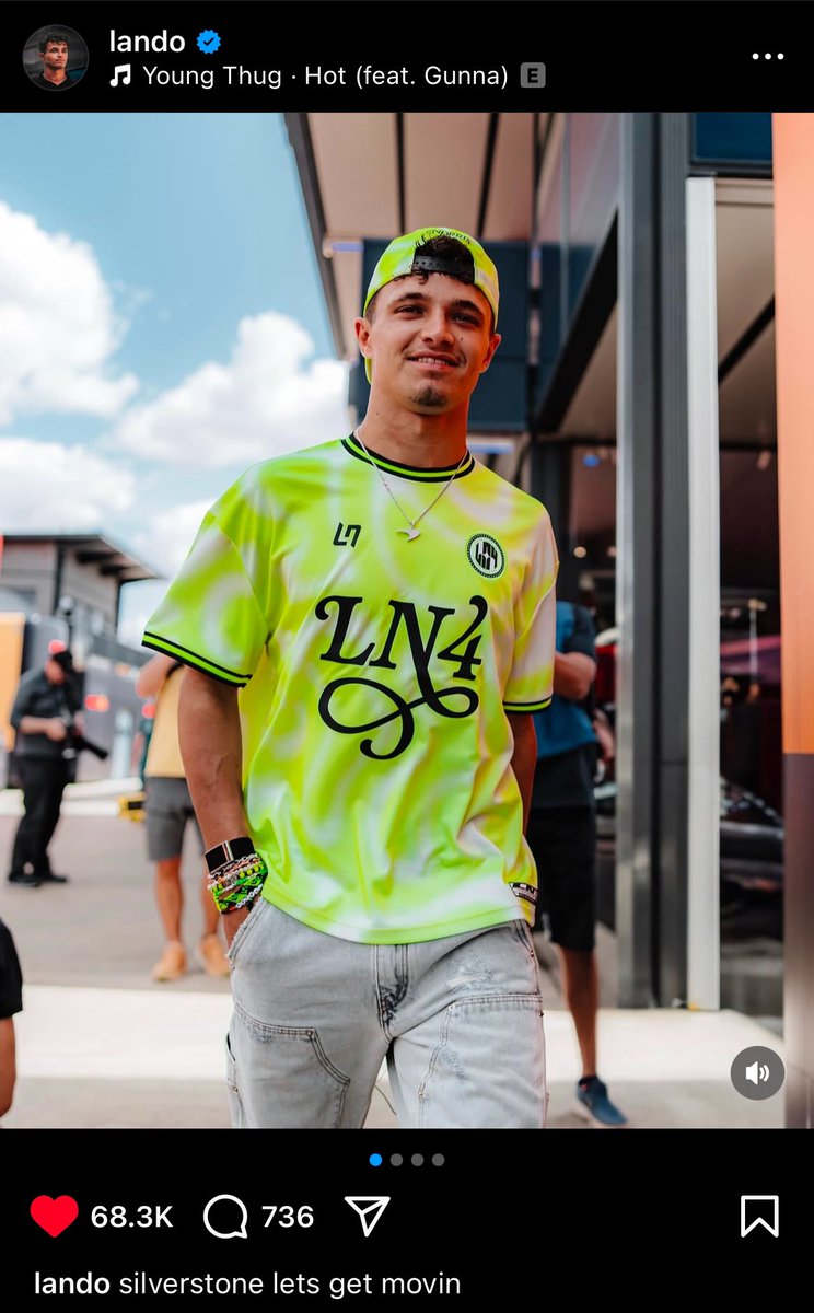 lando hitting our feed with the goods over on ig 🔥🔥🔥