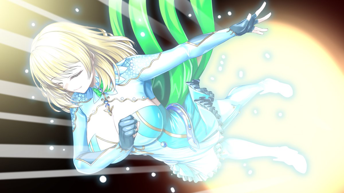 次回作変身ヒロイン物進捗
今回の変身シーンです 