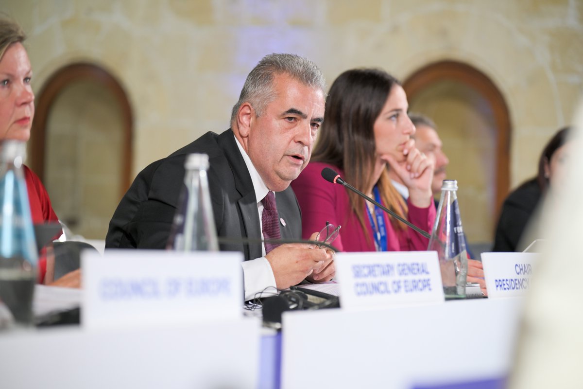 MaltaCoE's tweet image. At the #Lanzarote Informal Ministerial, all participating State Parties adopted 🇲🇹’s Political Declaration to protect children from sexual abuse & exploitation, with a focus on online safety and accountability.
#ForChildrenByChildren #MTCoE2025