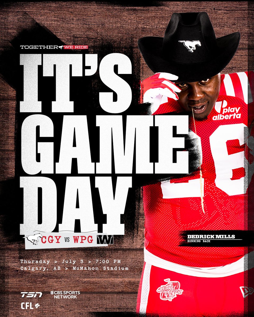 YAHOO IT'S STAMPEDE BOWL GAME DAY BABY 🤠