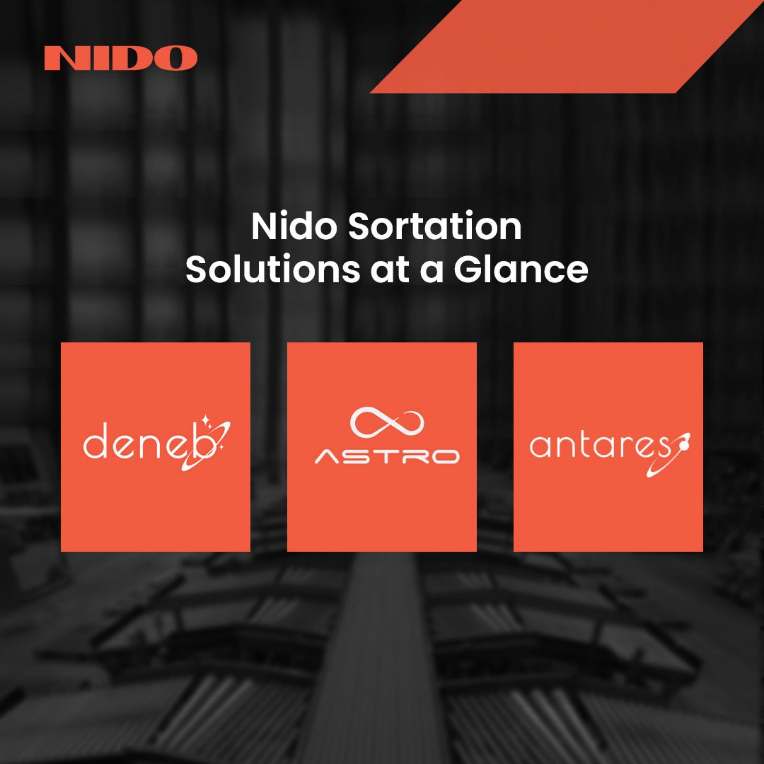 nidomachineries's tweet photo. Sorting variety draining your ops? Nido’s full-stack sortation tackles it: 100% accuracy, modular mechanics, smart flow &amp; real-time visibility. Scalable for your volumes, ready for future demand. #WarehouseAutomation #Sortation #LogisticsTech https://t.co/gVnem6wLGv