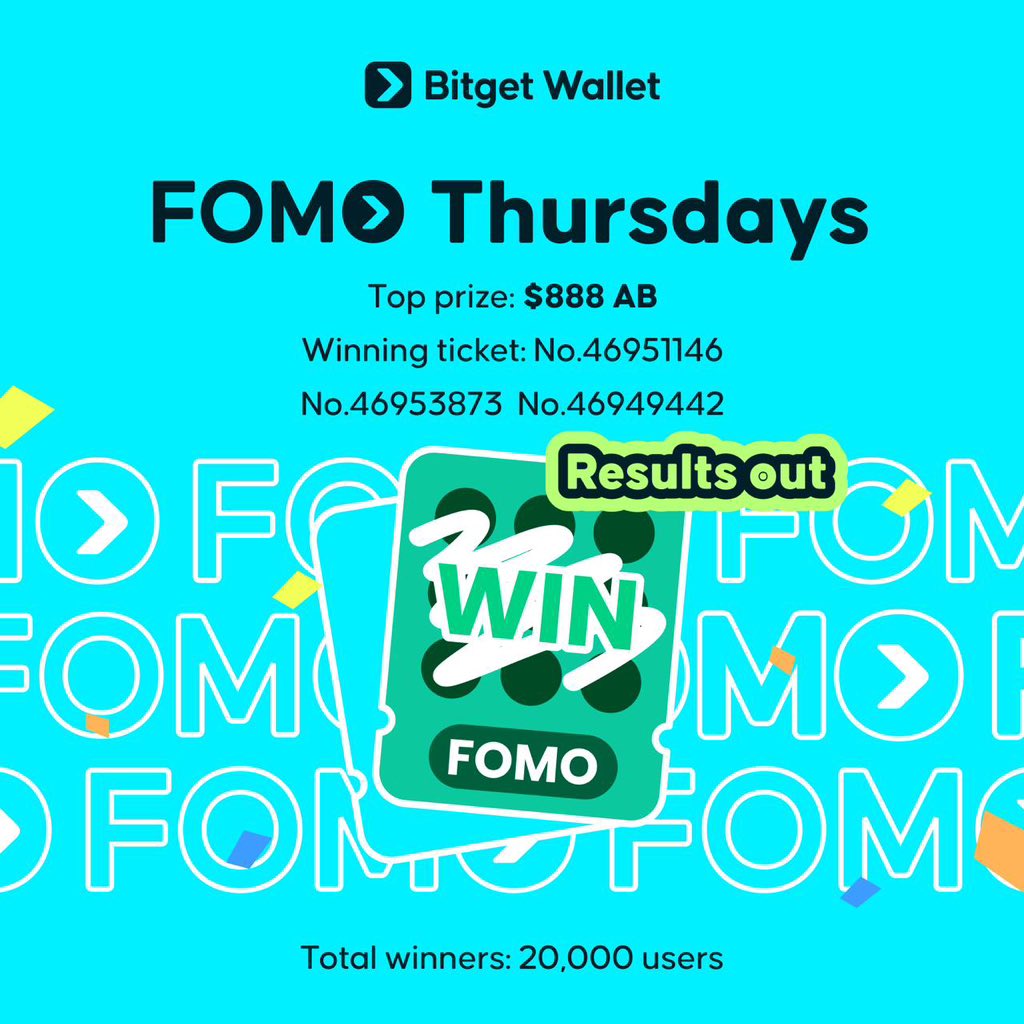 Congrats to all winners! 
Drop your scratch cards below👇
✅ Check results in app (onchain verified) 
🔓 Unstake your $10 
➡️ FOMO Thursdays Week 4 starts next week: Jul 9 
newshare.bwb.global/en/fomoThursda…