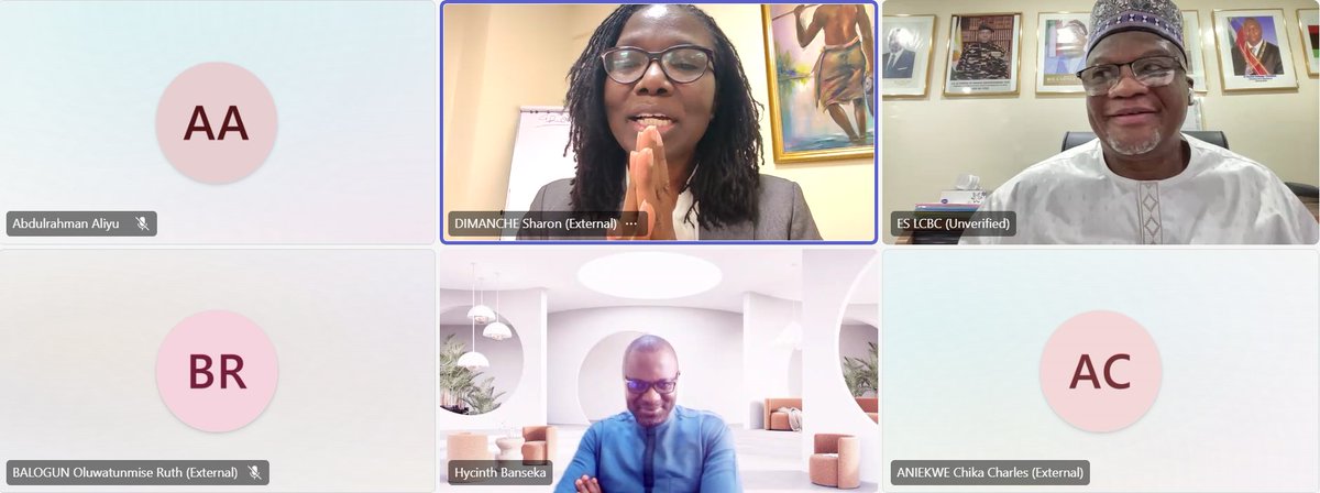 Mamman Nuhu (@amb_mnuhu) on Twitter photo Had a productive virtual meeting today with the <a href="/IOM_Nigeria/">IOM Nigeria</a> Head of Mission in Nigeria, Ms Dimanche Sharon. Our shared commitment to addressing the challenges faced by vulnerable populations is stronger than ever.
<a href="/lcbc_cblt/">Lake Chad Basin Commission</a> remains committed to deepening collaboration with Had a productive virtual meeting today with the <a href="/IOM_Nigeria/">IOM Nigeria</a> Head of Mission in Nigeria, Ms Dimanche Sharon. Our shared commitment to addressing the challenges faced by vulnerable populations is stronger than ever.
<a href="/lcbc_cblt/">Lake Chad Basin Commission</a> remains committed to deepening collaboration with