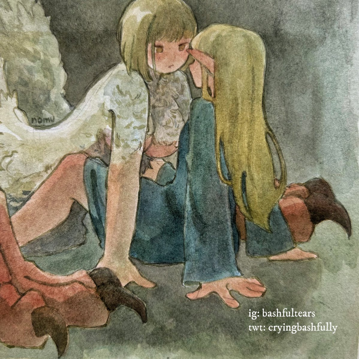 cryingbashfully's tweet photo. #farcille watercolor that i made some time agoo

myt redo this hihi https://t.co/grpjkRjGmq
