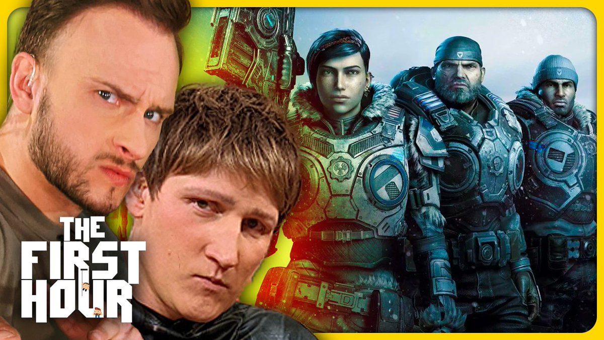 🚨The First Hour is on YouTube! 🚨

Full video here >> youtu.be/C31CDrAevkMWe 

Delve into our archives again, all the way back to Season 9, when <a href="/AMHRichardson/">Anthony Richardson</a> and <a href="/AdamSavage/">Adam Savage 🇬🇧</a> took on hordes of nasties in Gears 5!