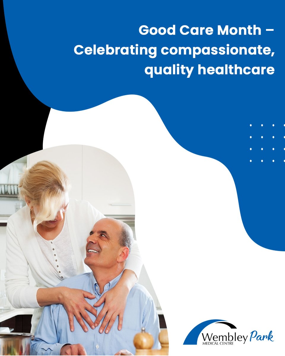 WembleyParkNHS's tweet image. This Good Care Month, we’re celebrating what truly makes healthcare meaningful: people who care.

From our dedicated staff to our patients’ trust, good care is at the heart of everything we do. 💙

#GoodCareMonth #PeopleWhoCare #NHSValues #CompassionateCare #HealthcareHeroes