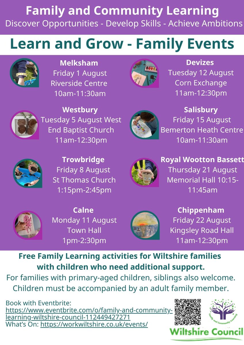 Check out some amazing opportunities in our local area over the summer!! #SEND