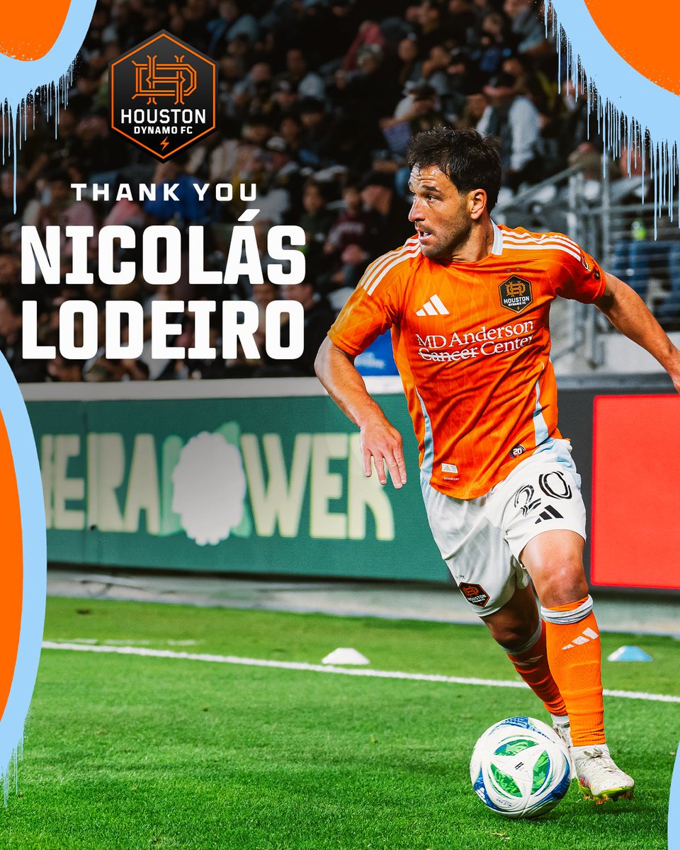 HoustonDynamo's tweet image. Thank you Nico, for your leadership and unwavering effort. Good luck on your next chapter 🧡