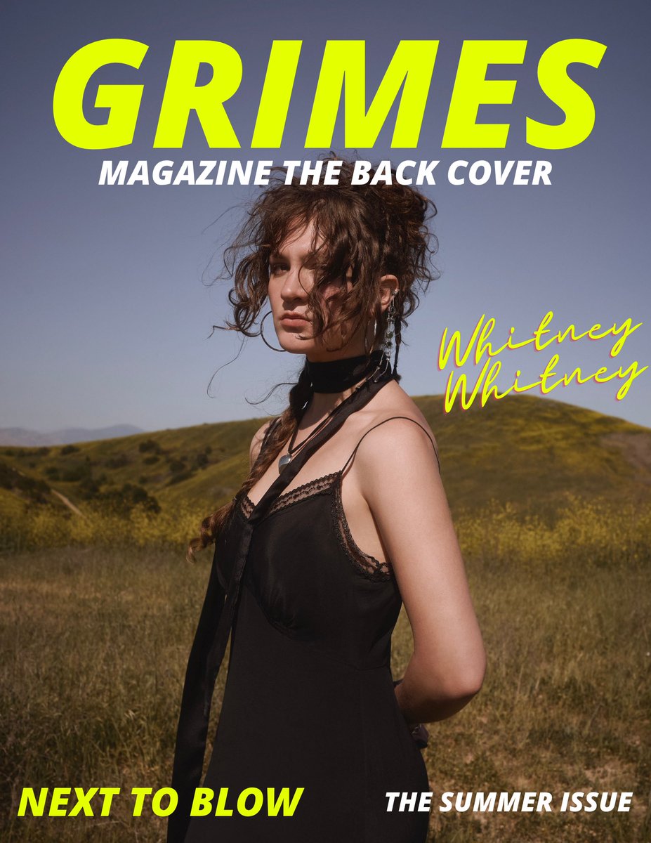 Alicia Grimes (@aliciagrimes71) on Twitter photo G R I M E S Magazine: The Summer 2025 Issue! It’s out now! <a href="/_megmoroney/">Megan Moroney</a> takes the cover of #GrimesMagazine <a href="/whitneywoerz/">whitney woerz</a> takes the back cover and #nexttoblow
#music #aliciagrimes #grimesmag #twitter #musicmagazine #musicartist G R I M E S Magazine: The Summer 2025 Issue! It’s out now! <a href="/_megmoroney/">Megan Moroney</a> takes the cover of #GrimesMagazine <a href="/whitneywoerz/">whitney woerz</a> takes the back cover and #nexttoblow
#music #aliciagrimes #grimesmag #twitter #musicmagazine #musicartist