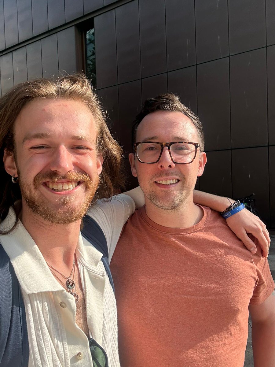 Was great meeting @l.weixel last week. Liam got in touch with me after reading 'Where the Folk' and I took him on a mini Welsh folklore road trip in Griff 🚘, as well as for an obligatory pint of course 🍻 safe travels my friend! #folklorestudy #roadtrip #wherethefolk