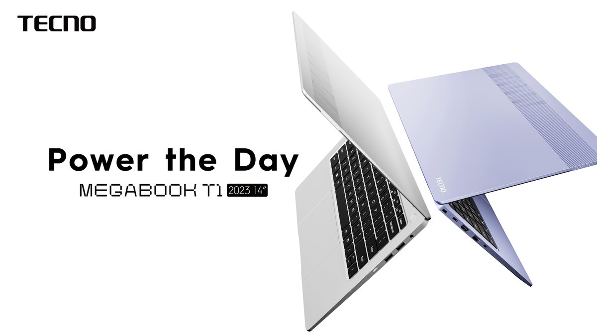 TECNOMobile254's tweet photo. Power your day, the smarter way.
The TECNO MEGABOOK T1 with Windows 11 makes the everyday easier.
#Megabook #TECNOMEGABOOKT1 #TecnoAI #TecnoKenya #TecnoAI https://t.co/FT5b54mmZK