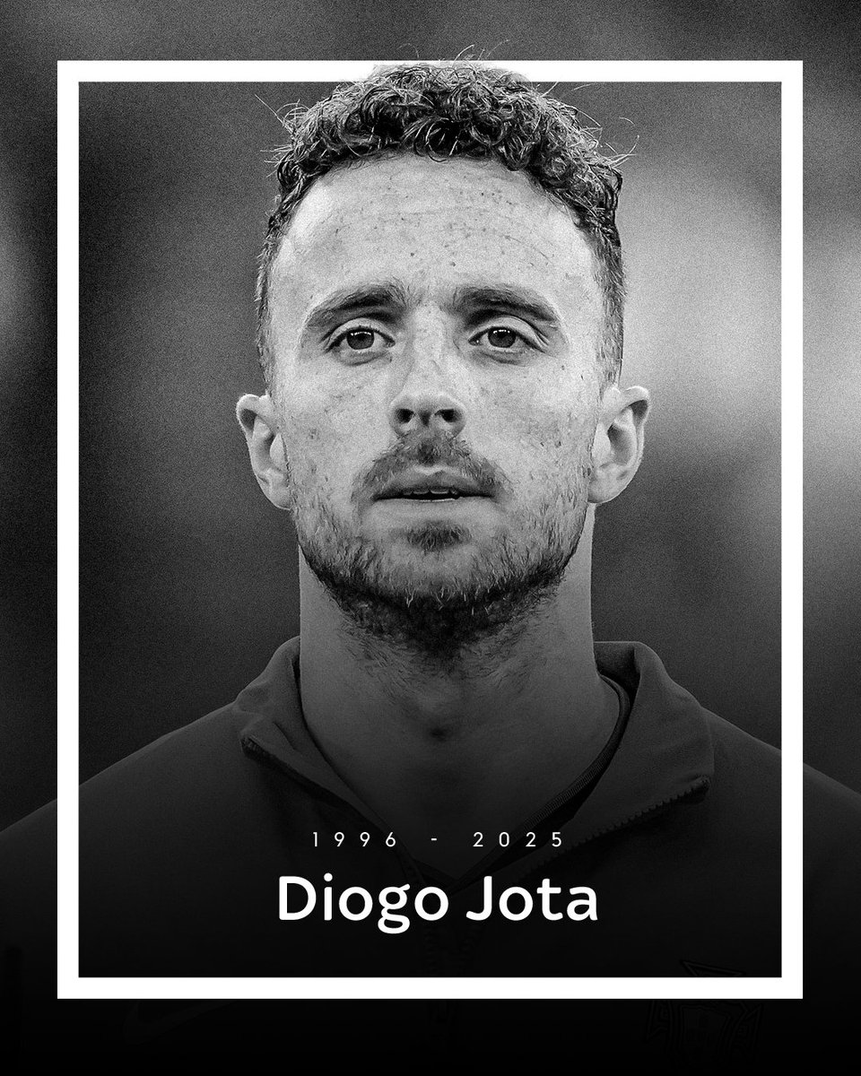 anterpreet's tweet photo. Deeply saddened to hear about Diogo Jota’s passing. 💔 
Rest in peace.🕊️ https://t.co/zZUKCBJ86Z
