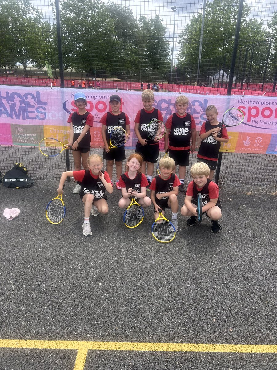 What a great day at the county tennis finals, we finished 4th and I couldn’t be more proud! Thanks to the parents who attended and helped throughout the day with drink runs etc! <a href="/CottinghamCofE/">Cottingham CofE</a> <a href="/MrsLloyd_1/">MrsLloyd</a> <a href="/MrScottHead/">Mr Scott</a>