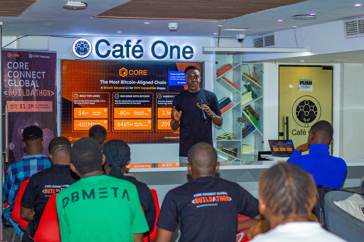 adamsdavee's tweet image. Had an amazing time at the Core Connect Global IRL Meetup here in Lagos 🇳🇬, proudly representing @Coredao_Org as an African Tech Ambassador! 🎤🔥

Shared insights on the Core ecosystem and our ongoing Buildathon — great energy, great people, brilliant minds! 💡