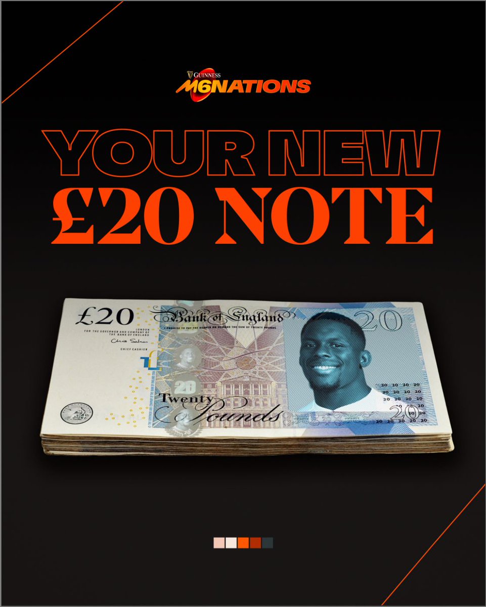 SixNationsRugby's tweet image. The Bank of England needs a new ยฃ20 note....Let us take care of that! ๐ท