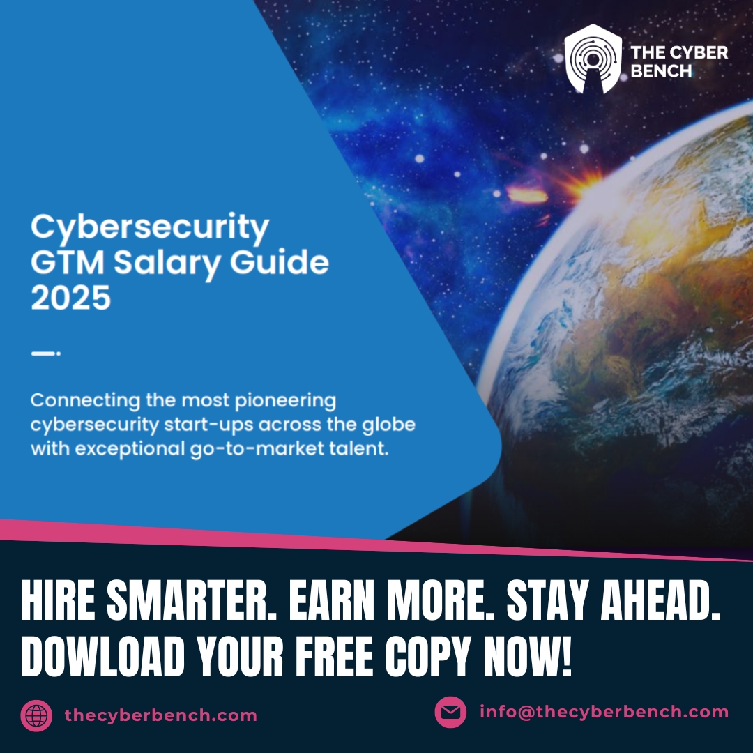 TheCyberBench's tweet photo. In a competitive GTM cybersecurity market, understanding salaries is key to hiring &amp; retention – or negotiating your worth.

👉 Download our 2025 Salary Guide for exclusive insights across Sales, Marketing &amp; Customer Success: https://t.co/idMERH1A9w

#GTM #Cybersecurity https://t.co/KCIp9tn1HY