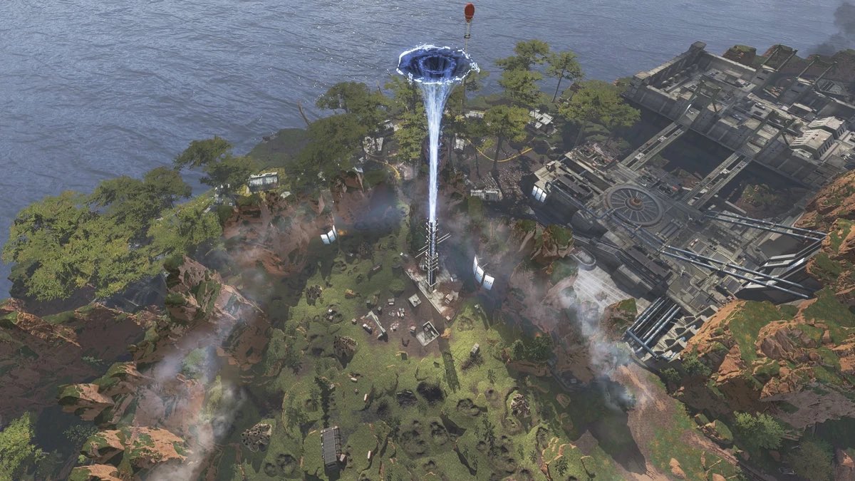 Not sure what’s so news breaking here. Just a portal to the labs. Just another day of irl apex legends.