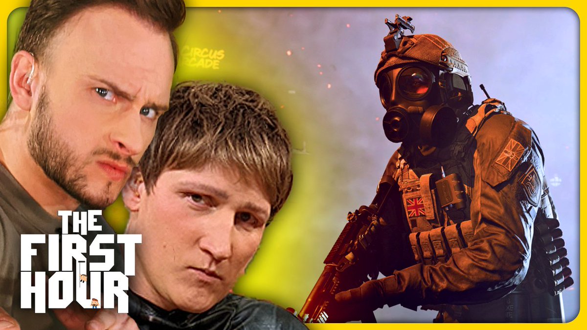 🚨 The First Hour is on YouTube! 🚨

New video here >> youtu.be/HW_OZKc9u1Q

<a href="/AMHRichardson/">Anthony Richardson</a> and <a href="/AdamSavage/">Adam Savage 🇬🇧</a> trade tea for tactical gear in Call of Duty: Modern Warfare, as the action hits close to home - right in the heart of London. 
Bullets fly, banter ensues. 🎯🇬🇧