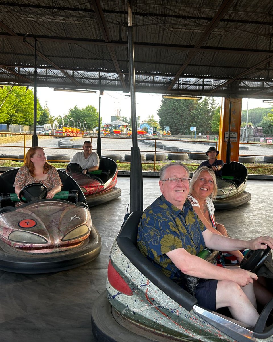 Throwback to an unforgettable corporate party at Diggerland Kent! 
Guests enjoyed hooking ducks, knocking down skittles, riding Spindizzy and the Dodgems, plus a surprise Scavenger Hunt in the Soft Play area! 
#corporateevent #kent #corporateparty #evening #kentbusiness