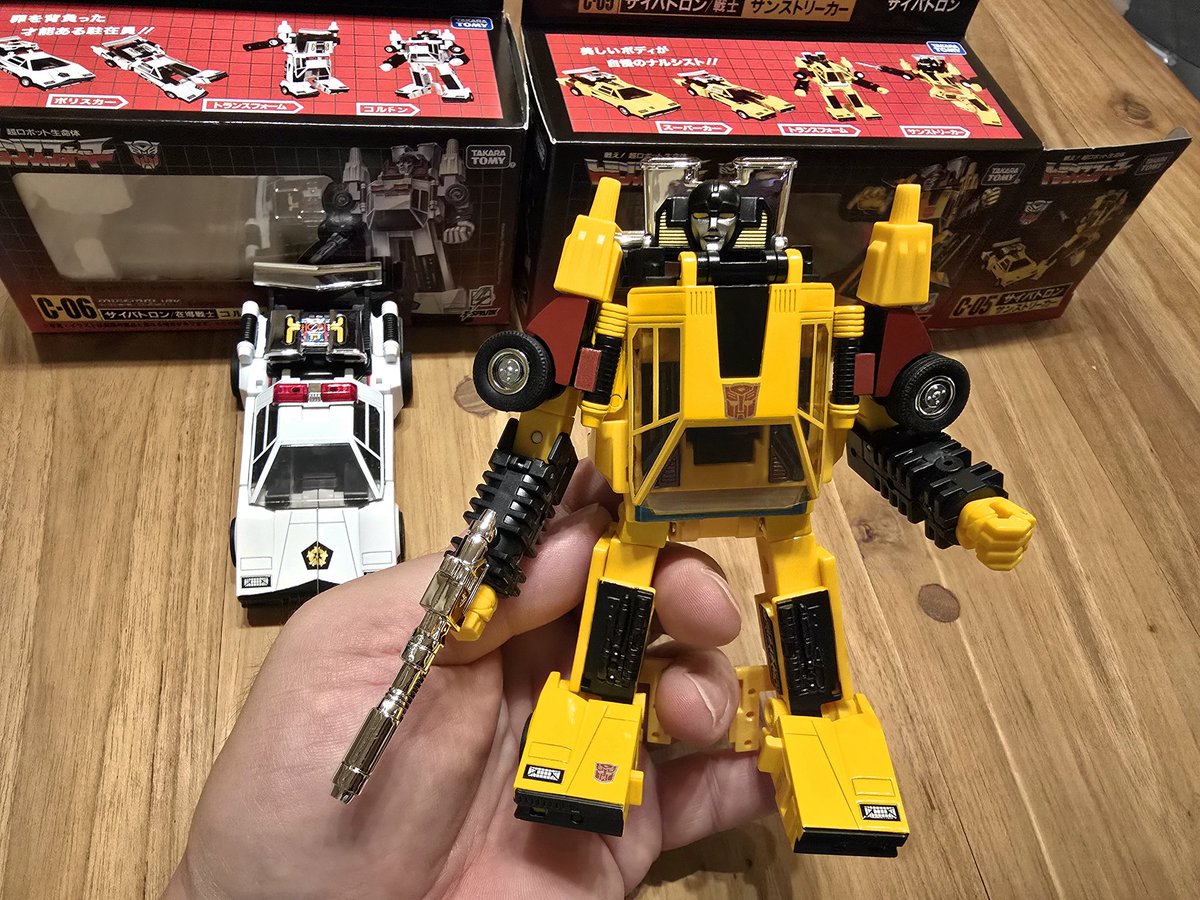 トランスフォーマー C-05 サンストリーカー C-06 コルトン