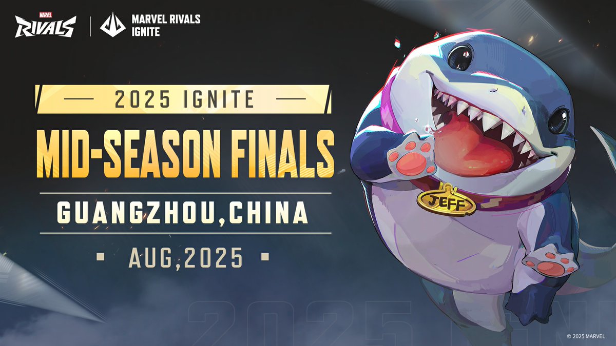 Rivals__Esports's tweet image. 🔥 FINAL 8 LOCKED!GUANGZHOU BATTLEGROUND AWAITS!
💥 The ultimate Marvel Rivals showdown descends this August!
🔔 Please FOLLOW US for more schedules, player meetups & exclusive drops!
🔗 Twitch: twitch.tv/marvelrivals
🔗 YouTube: youtube.com/@MarvelRivals