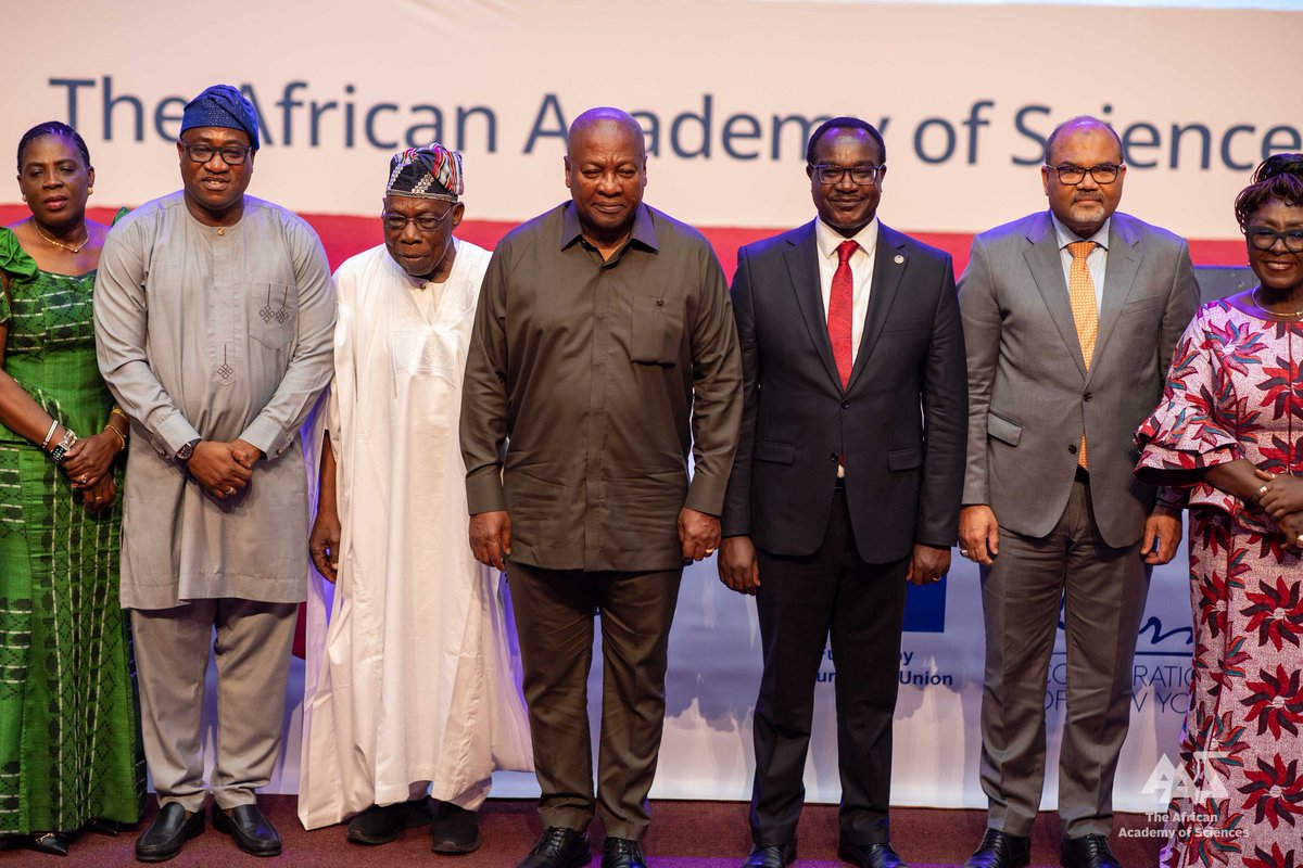 EduMinKenya's tweet photo. This morning, in Accra, Ghana, the Cabinet Secretary for Education, @HonJuliusMigos had the honour and privilege of delivering His Excellency President William Ruto’s keynote speech at the opening ceremony of the African Research Initiative for Scientific Excellence (ARISE) https://t.co/sKgoIcyEZD