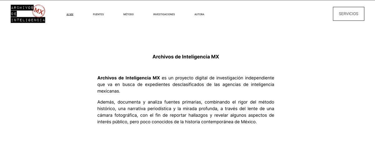 ArchintMX's tweet image. Esta semana lanzamos @ArchintMX, el cual busca desentrañar la historia de los aparatos estatales de inteligencia y seguridad nacional.
Buscamos contribuir a la discusión pública actual en un momento en que se busca la reforma constitucional de estos aparatos en México.