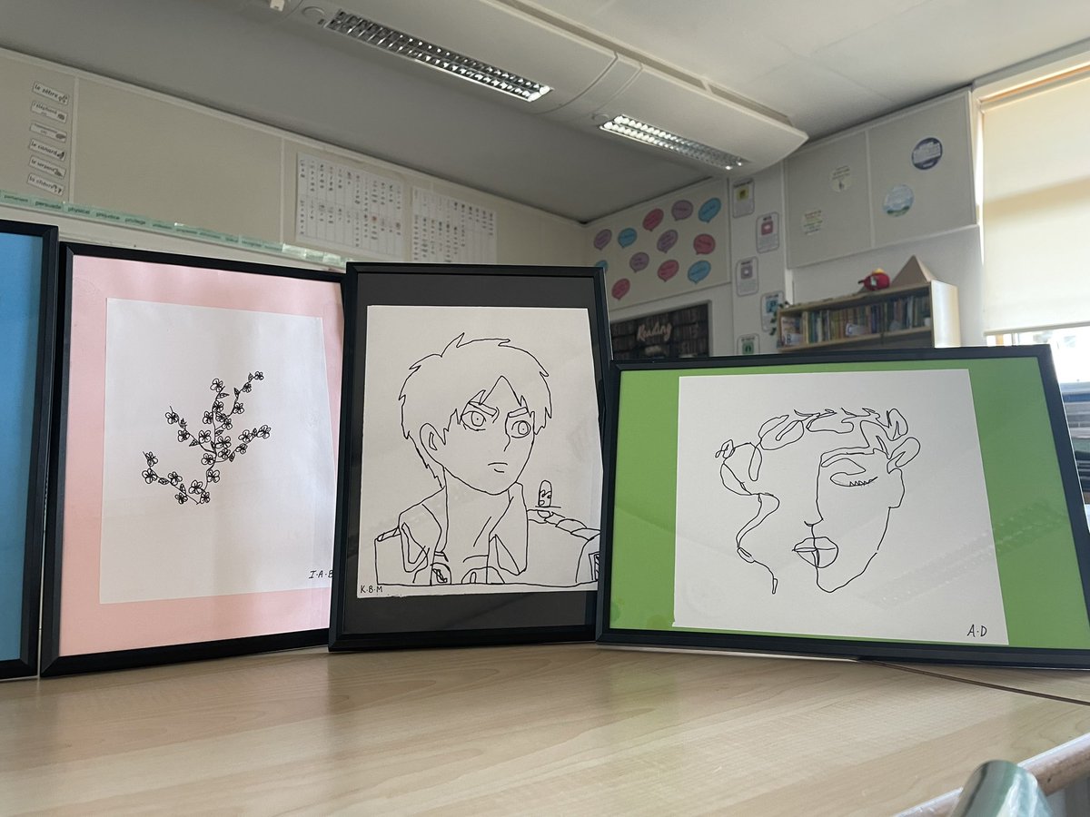 Sneak peak 🤫… if you like what you see, make sure you come on down to our UKS2 Art Gallery Collective on Thursday 10th at 2:15! Please remember - cash only 💷  We LOVE Art in 5C and can’t wait to show you our creations 🖼️ ✍️ 🤍 @HLC_Primary