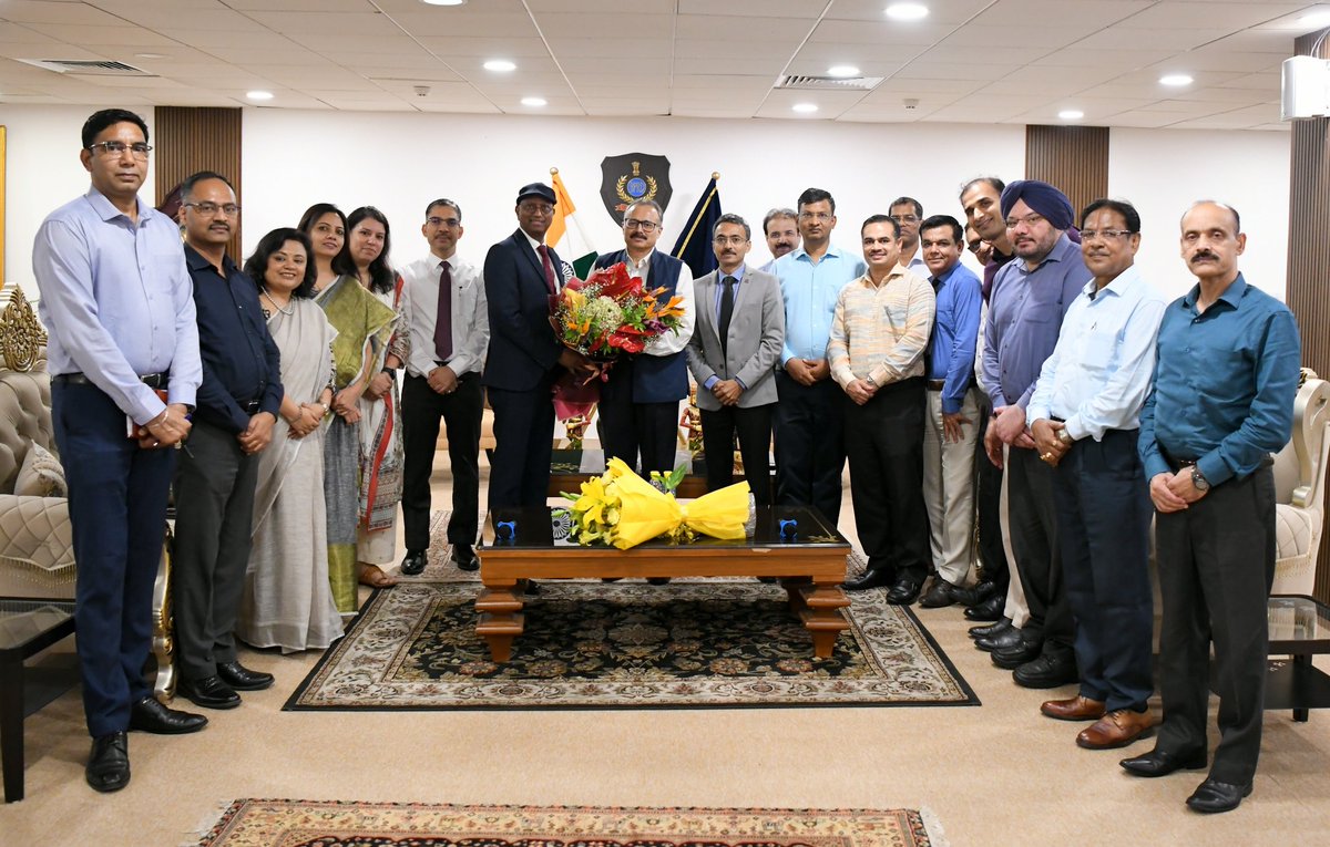 BPRDIndia's tweet image. Today DG BPR&D Sh Rajeev Kumar Sharma, IPS, relinquished the charge of DG BPR&D to further take over the charge of DGP Rajasthan. BPR&D family wishes him good health, happiness and successful tenure.