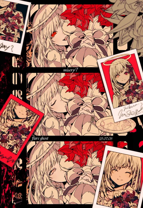 misery? - presented by フレアゴースト
イラスト(&amp;動画をちょっとだけ)担当させていただきました👻💐
かっこよくておしゃれな楽曲なので是非聴いてみてください!よろしくお願いします!
#VocaDuo2025 