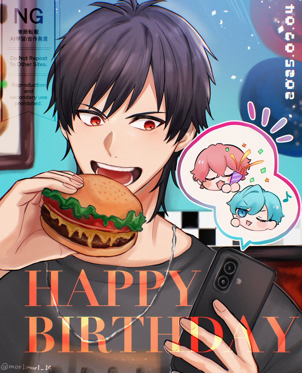 ごうちんハピバ‼️🐺🍔🎉
#金城剛士生誕祭2025
#金城剛士誕生祭2025