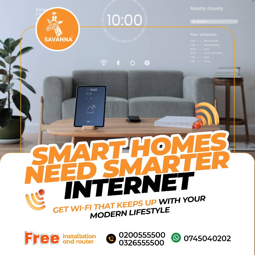 savanna_ug's tweet photo. Yes! Power your smart home with smarter internet. #savannafibreinternet
#smartinternet https://t.co/Eqz7wlsLsB