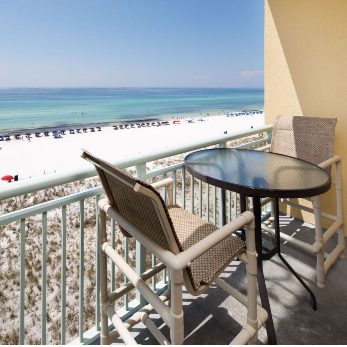 ☀️ Start your dream vacation with Brooks &amp; Shorey Resorts! Book now and wake up to breathtaking views, sip your morning coffee and let the waves be your soundtrack. ☕️ #BeachLife #VacationMode #BrooksAndShorey #destin #FloridaBeachLife #BrooksAndShoreyResorts